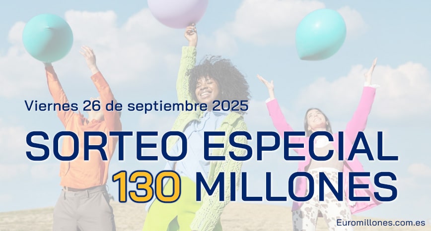 Sorteo Especial de Euromillones - viernes 26 de septiembre de 2025