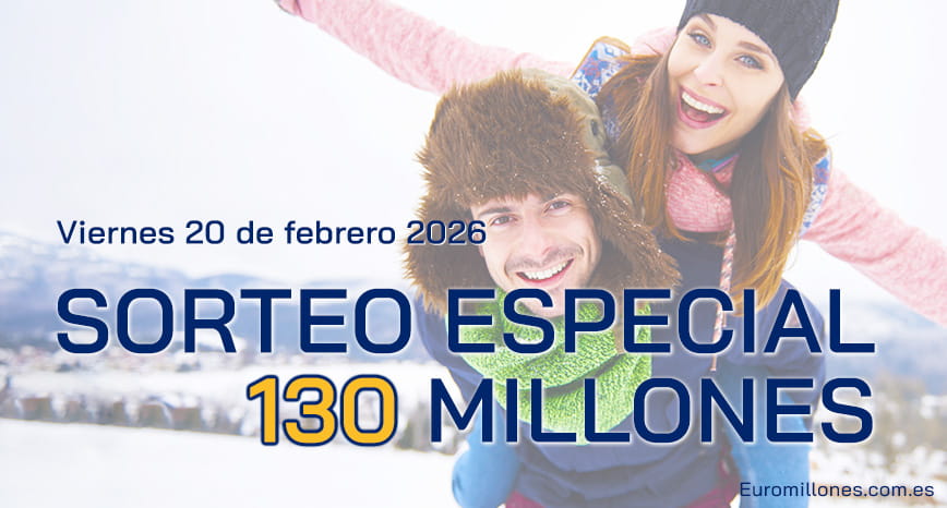 viernes 20 de febrero de 2026 - Sorteo Especial de Euromillones.