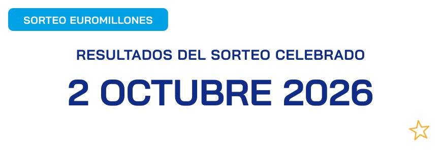 Sorteo de Euromillones del 2 de octubre de 2026